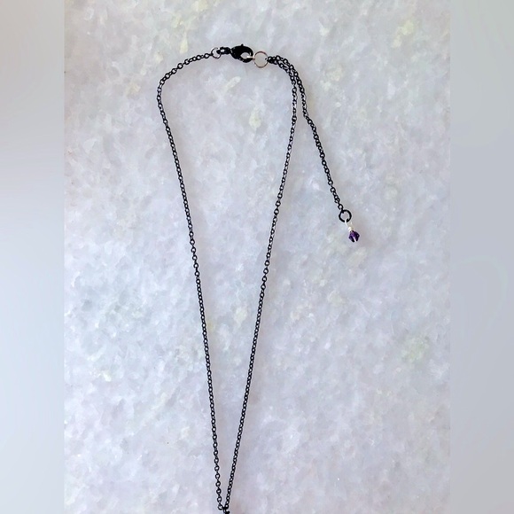 Peace Necklace Handcrafted Brass 16-18 inches long - Picture 3 of 9